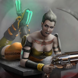  Quake Champions: Slash (fanart)