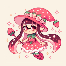 Splatoon Strawberry Witch