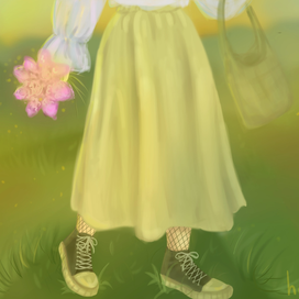 иллюстрация «Тёплое лето»