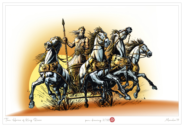 Лошади царя Резоса - фенарт
