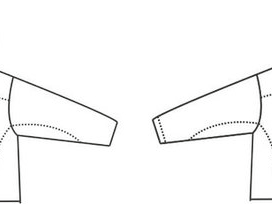 Тех. эскиз одежды, вектор