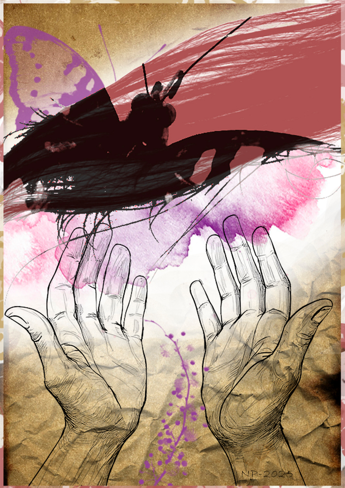 Бабочки летящие на огонь