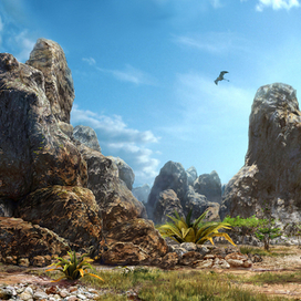 Ландшафт планеты"Матросская тишина".