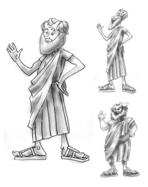 Концепт-арт персонажа