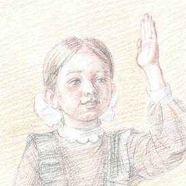 Евгений Шварц "Первоклассница", обложка