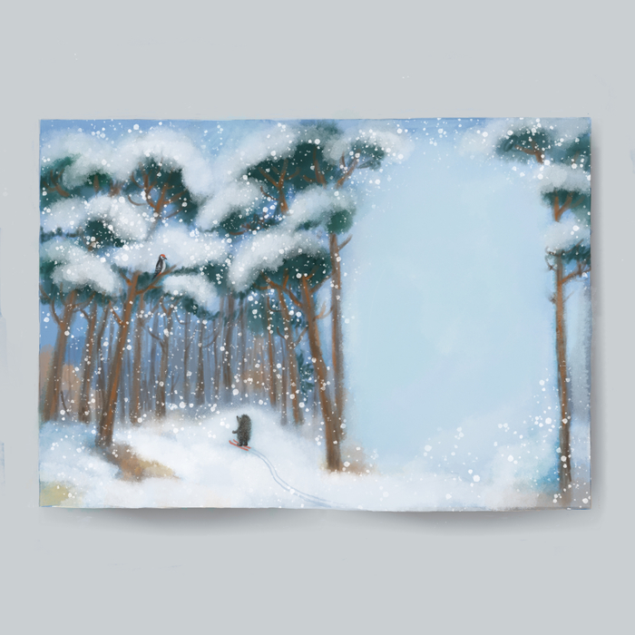 С. Козлов « Лесная оттепель»