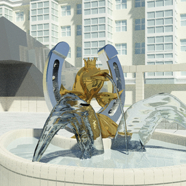 Эскиз фонтана 4