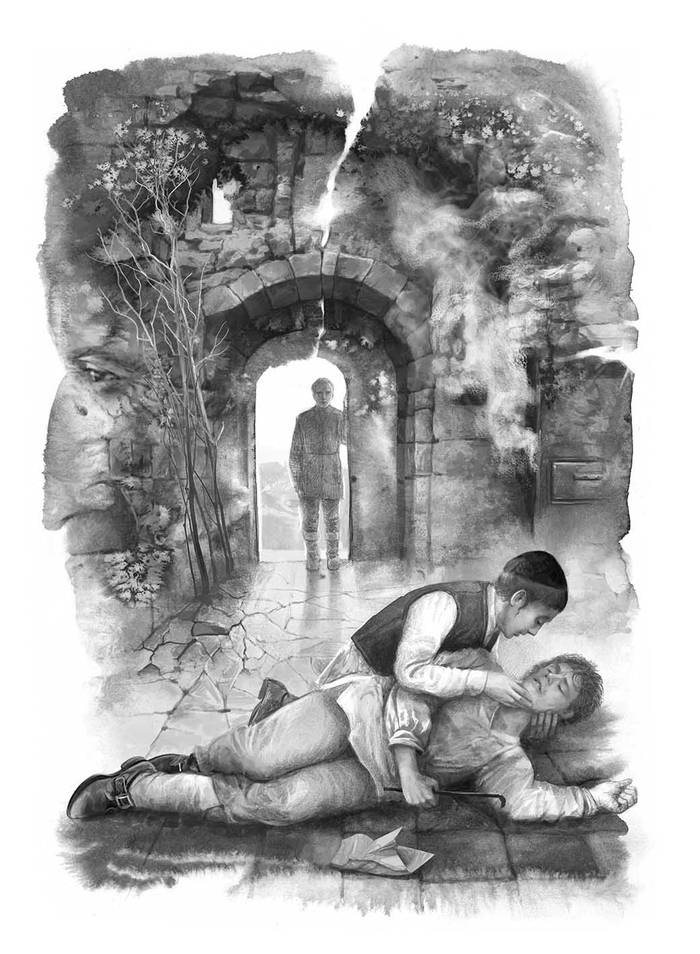 Иллюстрация к книге "Секрет золота"