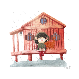 Необычный кот