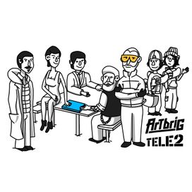 Иллюстрации для ТЕЛЕ2