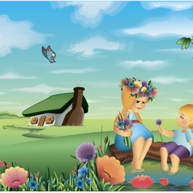 Обложка детской книги