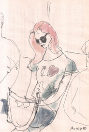 Девочка В Метро