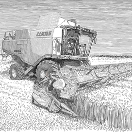 Комбайн Лексион 750