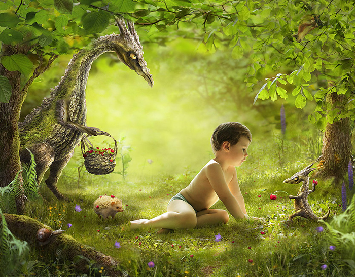 Древесные драконы, обожающие землянику