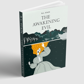 Иллюстрация- обложка для серии книг "Улица страха"