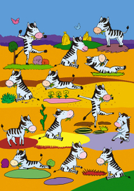 Зебры красавицы