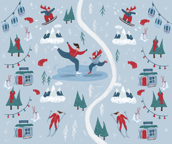 Паттерн для Подарочной бумаги