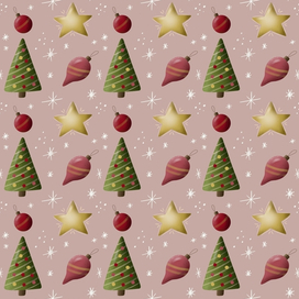 Новогодний паттерн