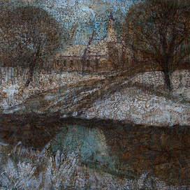 Себино зимой (родина Матроны Московской)