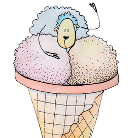 Овечка-мороженка