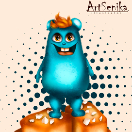 Карамельный монстрик