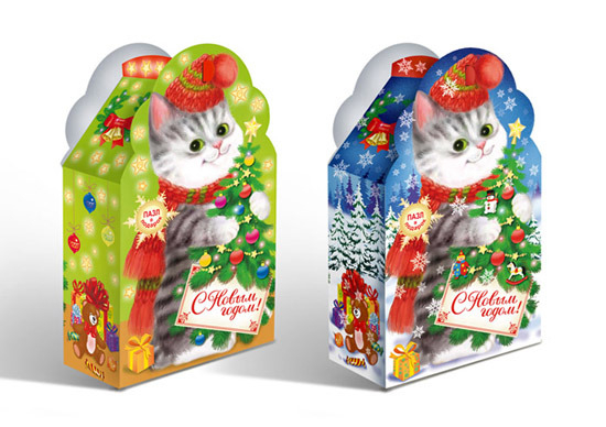 Упаковка для Новогоднего подарка