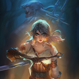 Ciri from The Witcher 3: Wild Hunt