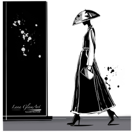 Fashion иллюстрация 