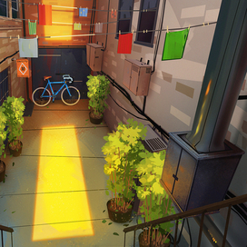 Иллюстрация в свободное время v6