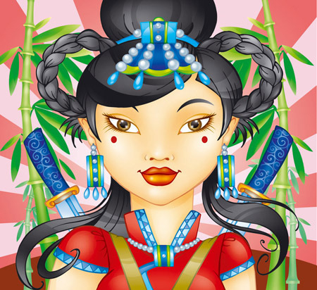 китаянка Принцесса-дракон (серия *принцессы мира*)