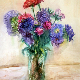 Поздние астры