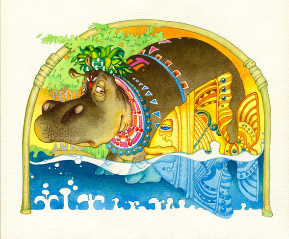 Сказка про Бегемотика