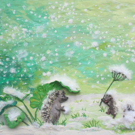 Тополиный пухопад