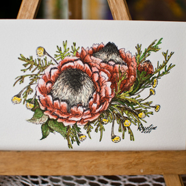 Цветы \ открытка \2014