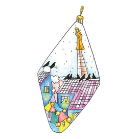 Новогодняя игрушка. Новогодние открытки.