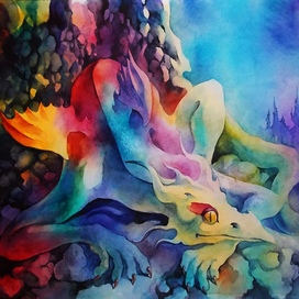 Вечерний дракон