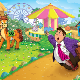 "Марусина карусель" для "Азбукварик Групп"