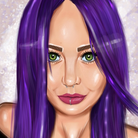 Яркий портрет