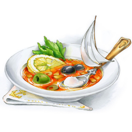 Обедать! На всех парусах!