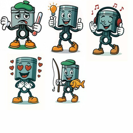 Бренд персонаж газовик