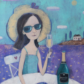 Любительница Просекко