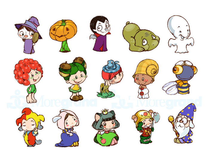 разработка персонажей