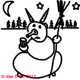 Сообразительный снеговик