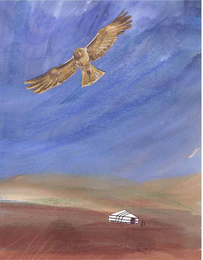 Степь Монголии