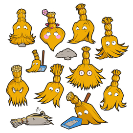 Разработка персонажа: веник