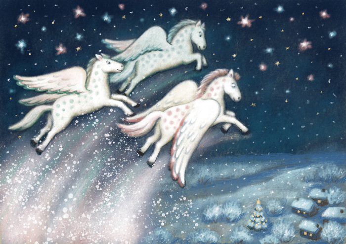 И только лошади летать умеют чудно…