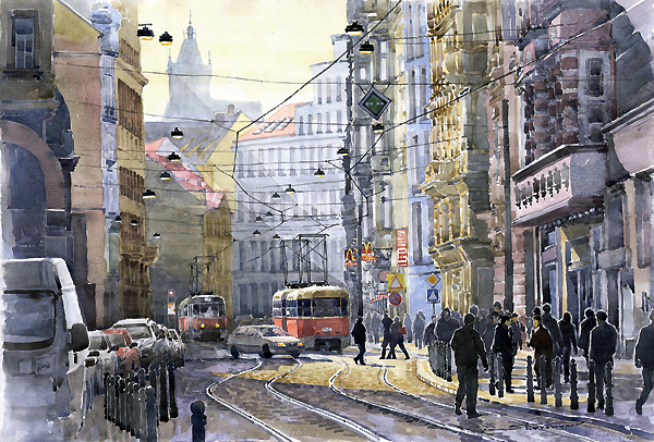 Prague Vodickova str 