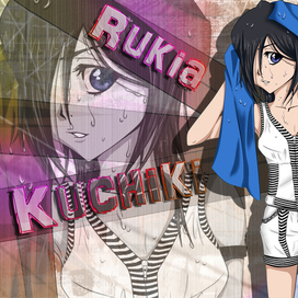 Kuchiki Rukia. Fandom: Bleach. By AnyA_4444 (Fanart)