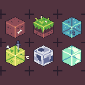 Изометрические кубики