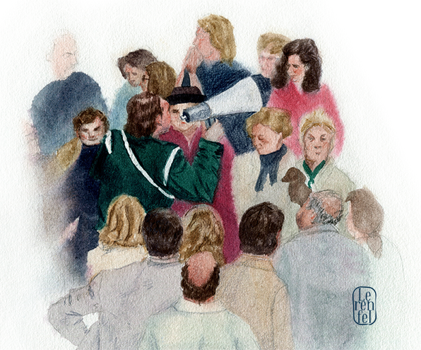 Франсуа Трюффо, The Cinema Drawing challenge